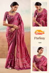 Parinay By Stavan Fancy Fabric With Embroidery Work Saree Wholesale In India